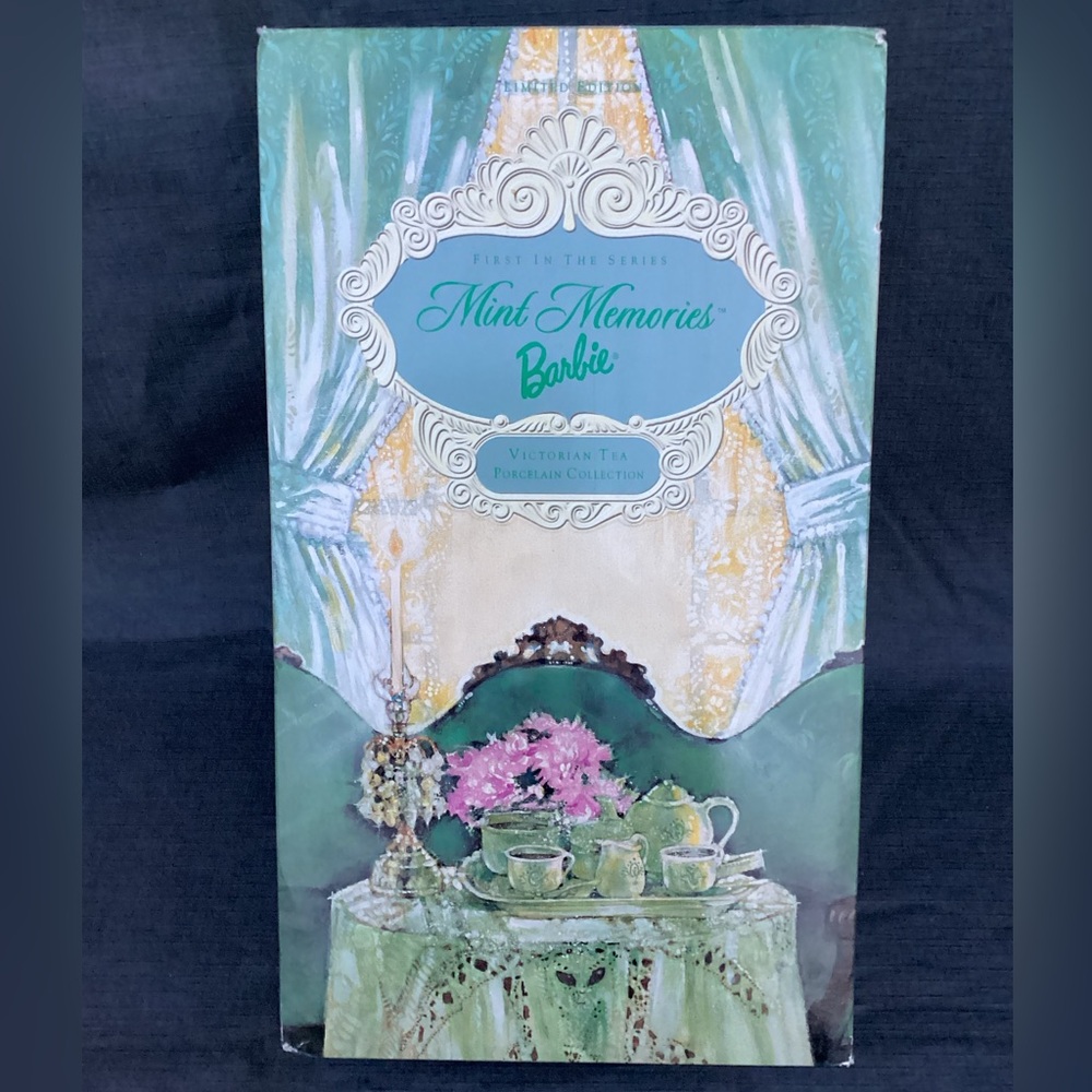 Mint Memories Barbie 1998 Victorian Tea Porcelain Collection Limited Edition